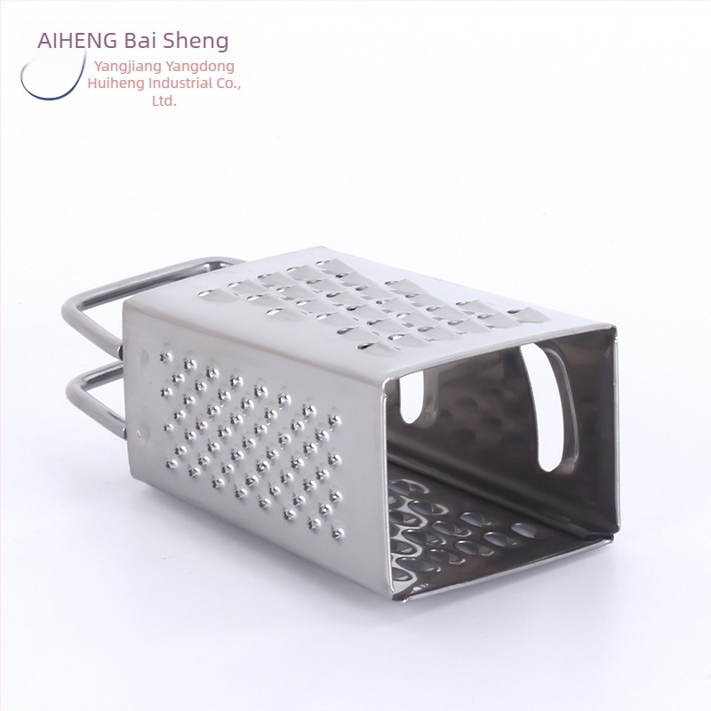 Răzuitor personalizat din oțel inox cu mâner din sârmă, răzuitor cu patru fețe, răzător compact pentru brânză și coajă de lămâie, ustensilă de bucătărie