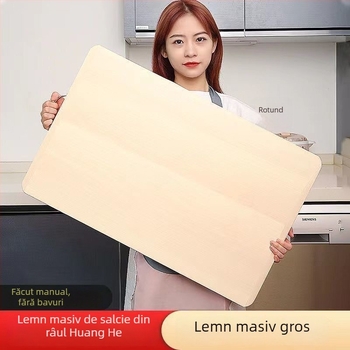 tocător din lemn masiv de salcie pentru bucătărie, lemn întreg, gros