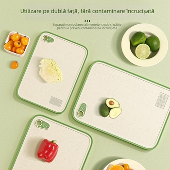 Set de tocătoare antibacteriene și rezistente la mucegai pentru bucătărie – plăci de tăiat din plastic pentru fructe și legume