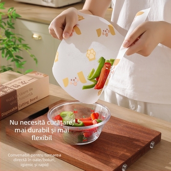 Covoraș de tăiere antiderapant pentru fructe și legume; suprafață de tăiere reglabilă; potrivit pentru prepararea hranei pentru bebeluși; pentru uz casnic și în aer liber.