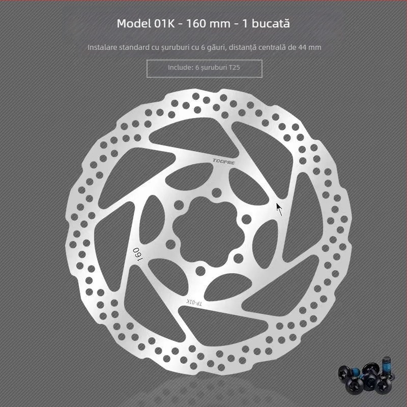 Plăci de frână pe disc pentru bicicletă de munte 140/160 – tip rotativ – accesorii pentru ciclism