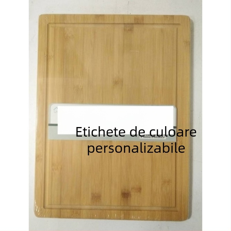 Tăietor de legume din bambus, dreptunghiular, pentru chiuvetă