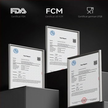Tocător din oțel inoxidabil 316, de calitate alimentară, antibacterian și rezistent la mucegai, cu două fețe