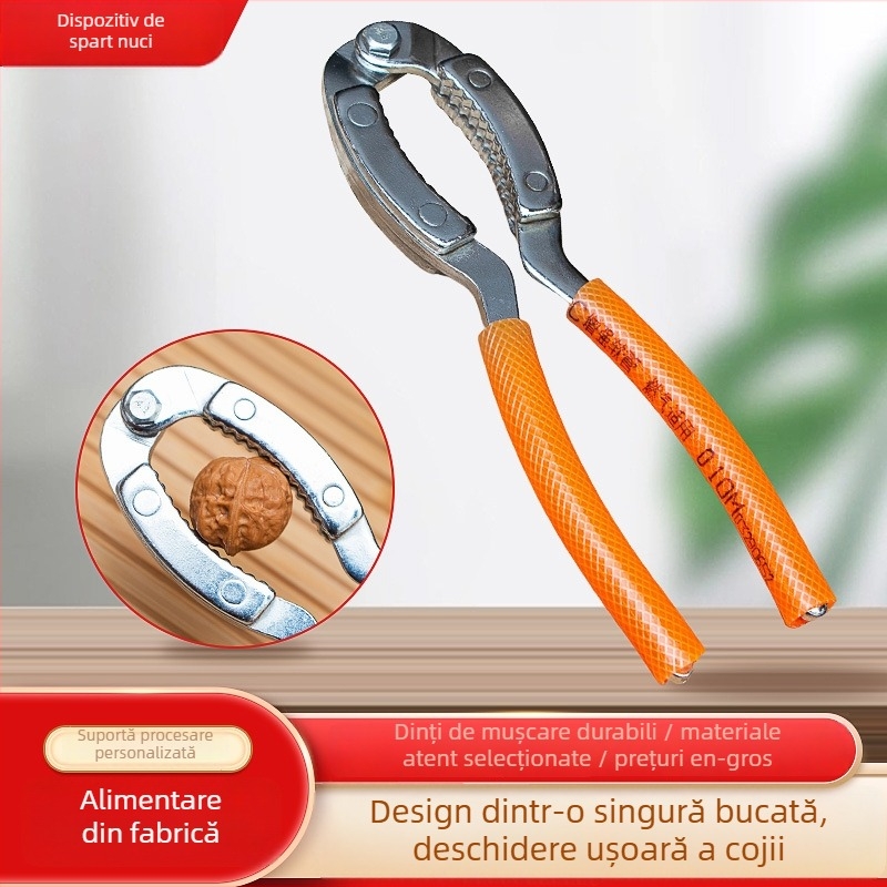 Clește pentru nuci, unelte de decojit, design robust pentru uz casnic