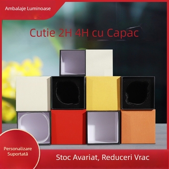Cutie pentru bețișe de tămâie 4H/2H din carton, capac Cer și Pământ, imprimare logo disponibil