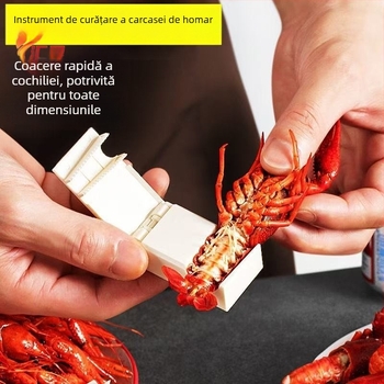 Unealtă nouă pentru decojit raci și extragerea cărnii
