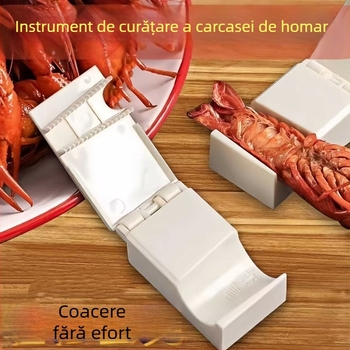Unealtă nouă pentru decojit raci și extragerea cărnii