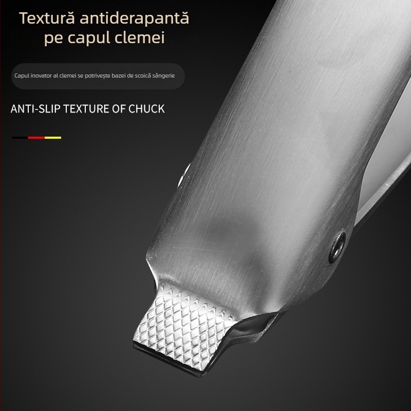 Deschizător de scoici din oțel inoxidabil 304 – pentru scoici și cochilii