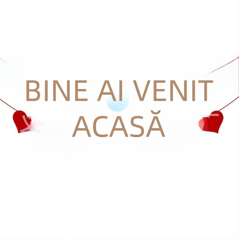 Banner de bun venit în stil german pentru decorul de familie