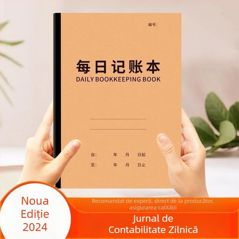 Jurnal zilnic de contabilitate: înregistrări de venituri și cheltuieli, jurnal de vânzări, finanțe casnice detaliate și registru de magazin
