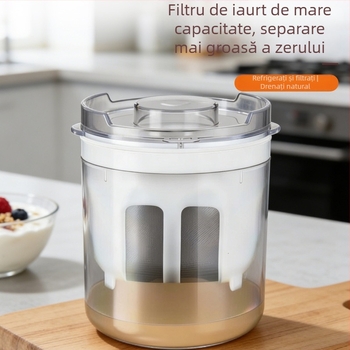 Filtru de iaurt, Mașină de iaurt grec de casă, Separator de zer și lapte de soia, Filtru de brânză din oțel inoxidabil