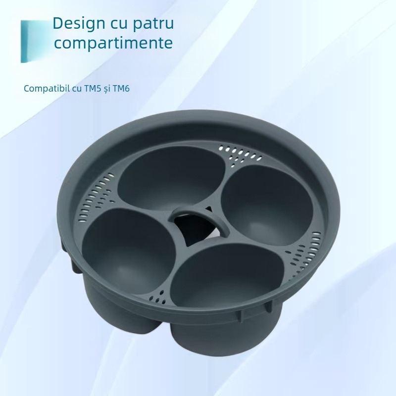 Accesorii Thermomix: aparat de abur pentru ouă 4 în 1 pentru TM5 TM6