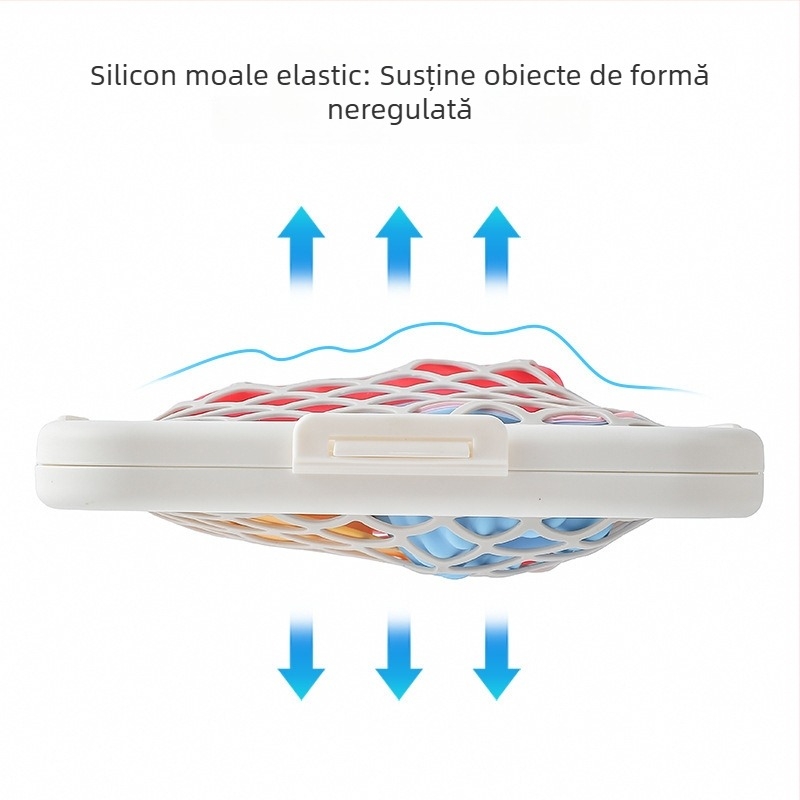 Coș mic din silicon pentru mașina de vase, accesorii bucătărie, cutie de drenaj pentru depozitare