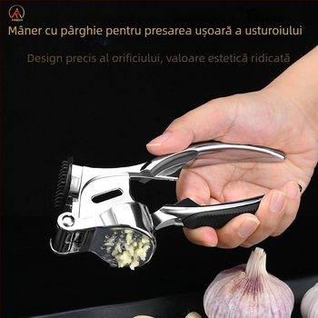 Set de bucătărie din cinci piese: deschizător de sticle, curățător de legume, zdrobitor de nuci, presă de usturoi și instrument multifuncțional premium