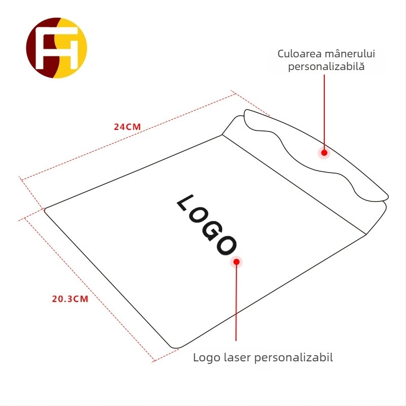 Spatulă de transfer pentru tort, din oțel inoxidabil