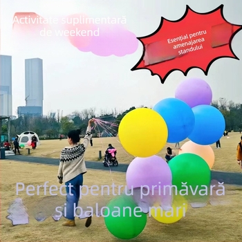Balon latex rotund, 36 inci, cu pereți groși, pentru decorarea zilei de naștere și a nunții