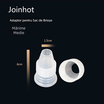Adaptor din plastic pentru duzele de decorare, pentru mici și mari