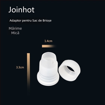 Adaptor din plastic pentru duzele de decorare, pentru mici și mari