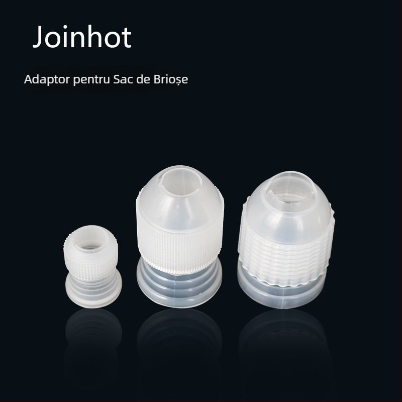 Adaptor din plastic pentru duzele de decorare, pentru mici și mari