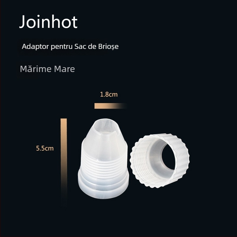 Adaptor din plastic pentru duzele de decorare, pentru mici și mari