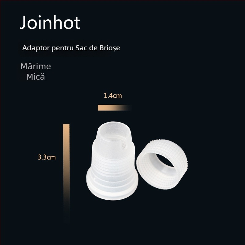 Adaptor din plastic pentru duzele de decorare, pentru mici și mari
