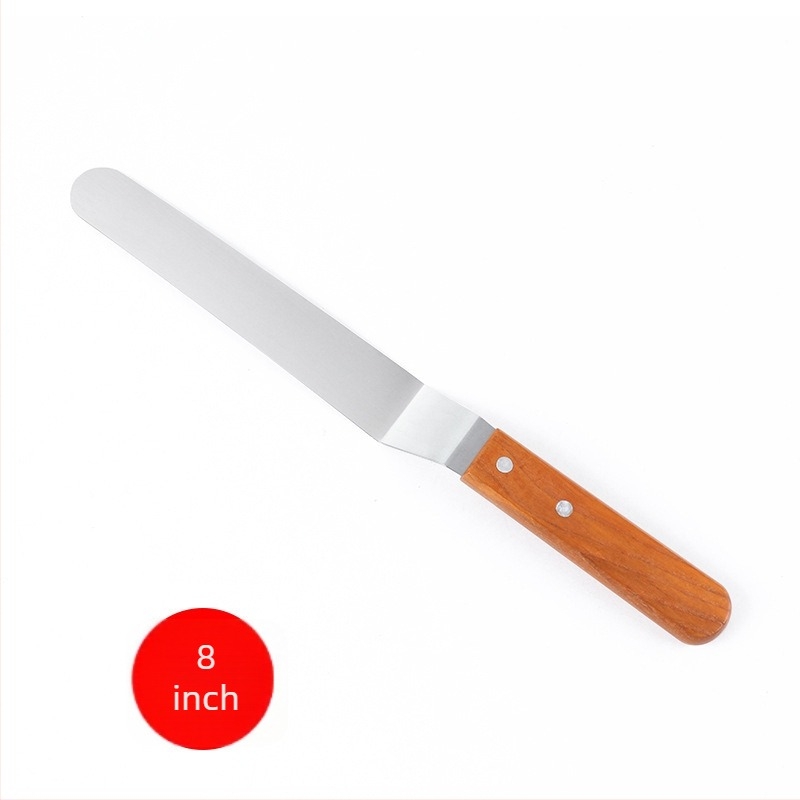 Set de spatule cu vârf curbat pentru decorarea torturilor (6/8/10 inci)
