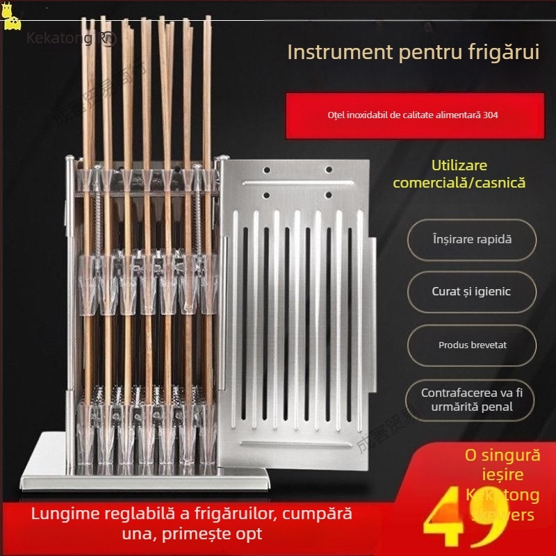 Mașină multifuncțională pentru frigărui, uz casnic și comercial la grătar, frigărui de miel și carne