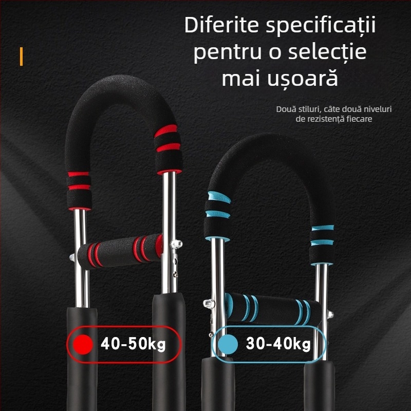 Dispozitiv multifuncțional de întărire a brațelor în formă de U, reglabil, pentru antrenarea mușchilor pieptului și bicepsului, antrenament acasă