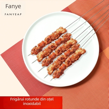 Panyi A135 frigărui rotunde din oțel inoxidabil pentru grătar de miel și vită