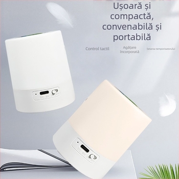 Lumină de noapte LED cu schimbare de culoare programată, portabilă și reîncărcabilă, lampă ambientală pentru dormitor, control prin atingere