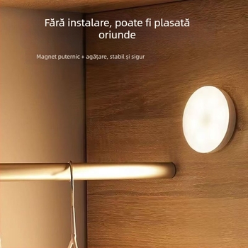 Lampa de noapte cu încărcare magnetică și capacitate mare a bateriei – LED pentru hol