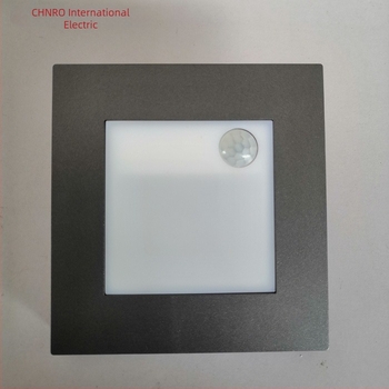 Lampă de podea ascunsă, cu senzor de mișcare, culoare gri perlă, model 86-T, lumină caldă