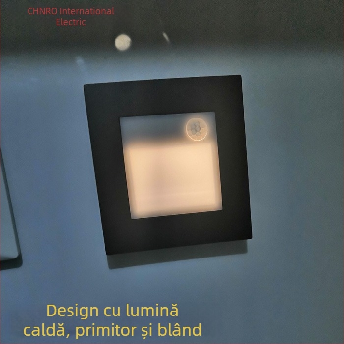 Lampă de podea ascunsă, cu senzor de mișcare, culoare gri perlă, model 86-T, lumină caldă
