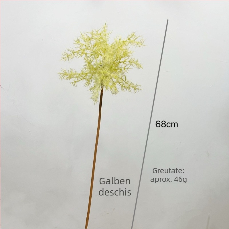 Flori artificiale Cotinus coggygria cu efect ceață, pentru decor de nuntă și aranjament floral în stil natural