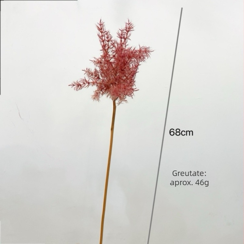 Flori artificiale Cotinus coggygria cu efect ceață, pentru decor de nuntă și aranjament floral în stil natural