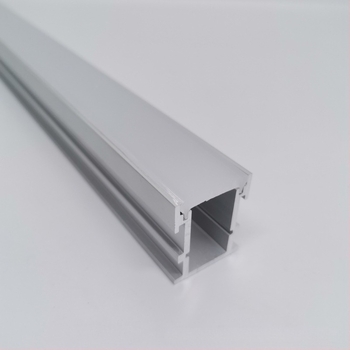 Carcasă din aluminiu pentru LED liniar, kit pentru bandă rigidă, canal din aluminiu pentru lampă încastrată, accesorii pentru iluminare de podea
