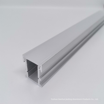 Carcasă din aluminiu pentru LED liniar, kit pentru bandă rigidă, canal din aluminiu pentru lampă încastrată, accesorii pentru iluminare de podea