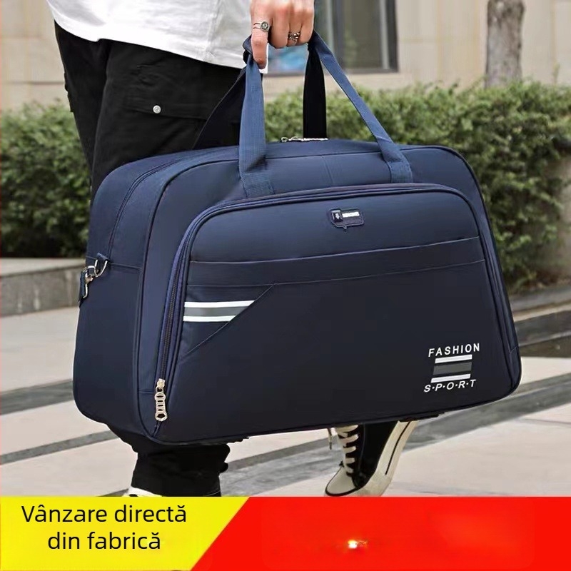 Geantă de voiaj cu capacitate mare, ușoară, impermeabilă, cu bretea de umăr sau crossbody, pentru deplasări scurte de afaceri