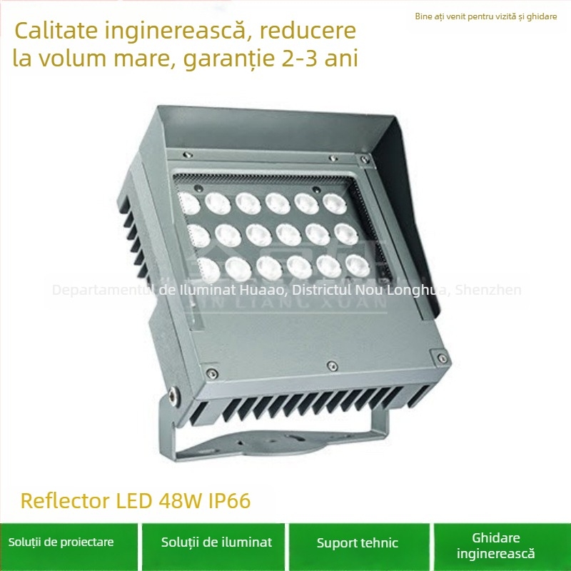 Kit de carcasă LED pentru iluminat traseu, exterior rezistent la apă, proiector LED pentru perete, lampă de colț, 9W 3000K
