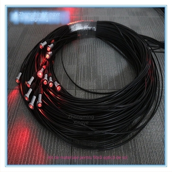 Kit de iluminat exterior pentru piscină cu lumini stelare și fibre optice subterane pentru piața