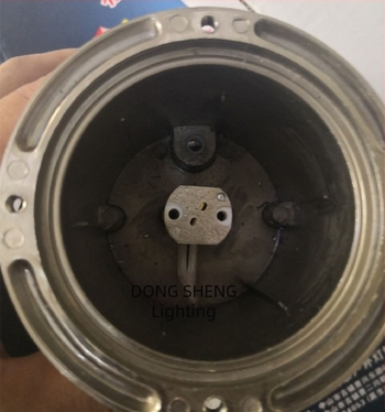 Carcasă pentru lampă subacvatică din oțel inoxidabil, 90 mm, aliaj de zinc, soclu GU10, kit lampă subterană