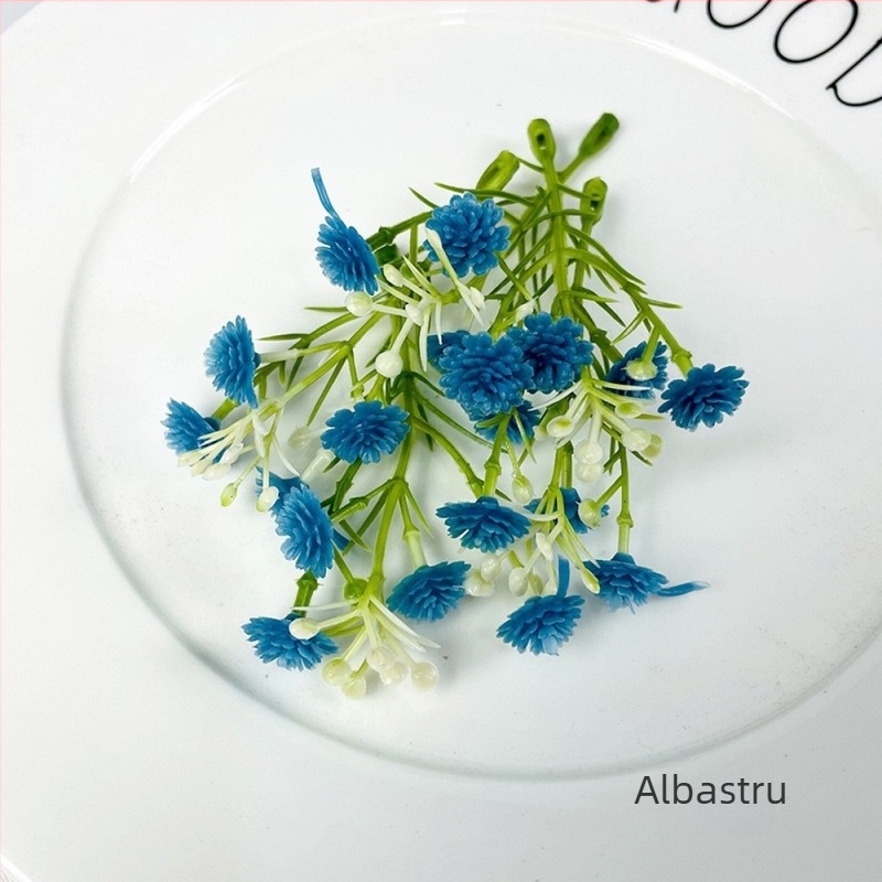Buchet de flori artificiale din satin pentru agrafe DIY pentru păr, cununie, accesorii vestimentare și recuzită pentru fotografie