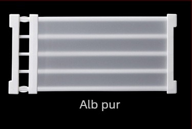 Organizator telescopic pentru garderobă și pantofi, cu compartimente, montaj fără găuri