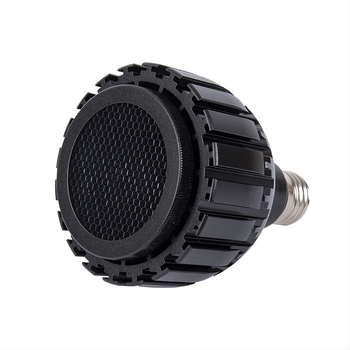 Carcasă PAR30 din aluminiu cu plasă hexagonală pentru focalizare – carcasă de iluminat pentru creșterea plantelor