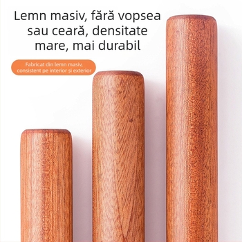 Făcăleț din lemn pentru aluat, mare pentru foi de găluște, mic pentru coacere
