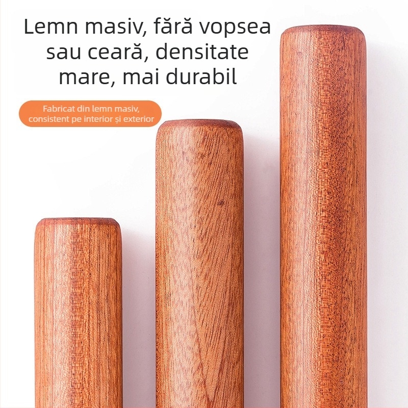 Făcăleț din lemn pentru aluat, mare pentru foi de găluște, mic pentru coacere