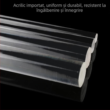 Rulou de bucătărie din acril transparent, antiaderent și ușor de curățat, pentru foi de gyoză