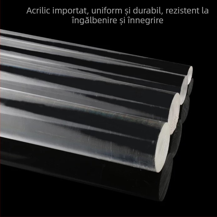 Rulou de bucătărie din acril transparent, antiaderent și ușor de curățat, pentru foi de gyoză