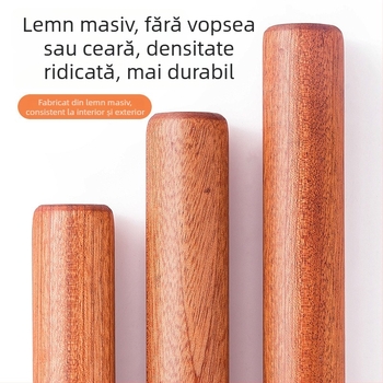 Sucitor din lemn masiv, corp prelung pentru foițe de găluște, suprafață antiaderentă, pentru uz casnic