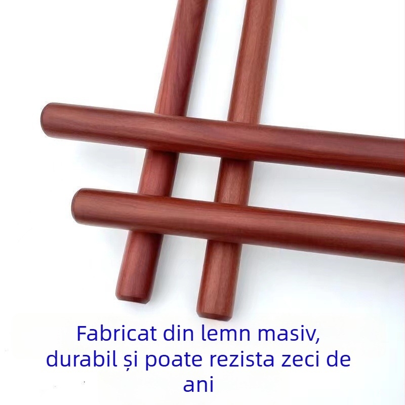 Sucitor de aluat din lemn roșu de santal, instrument de copt din lemn masiv pentru uz casnic